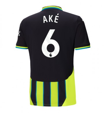 Manchester City Nathan Ake #6 Bortatröja 2024-25 Kortärmad